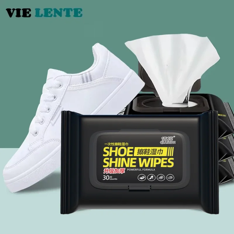 Shoe Cleaner - 12-60 Buah Sepatu Sekali Pakai Tisu