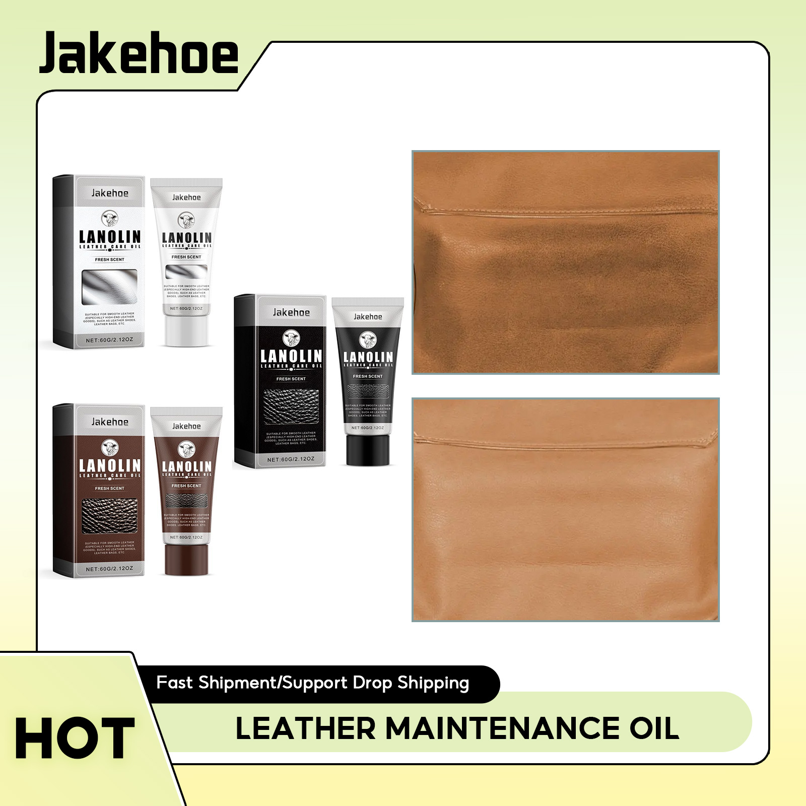 Leather Shoe Polish - Tas Sofa kain sepatu Minyak Perawatan