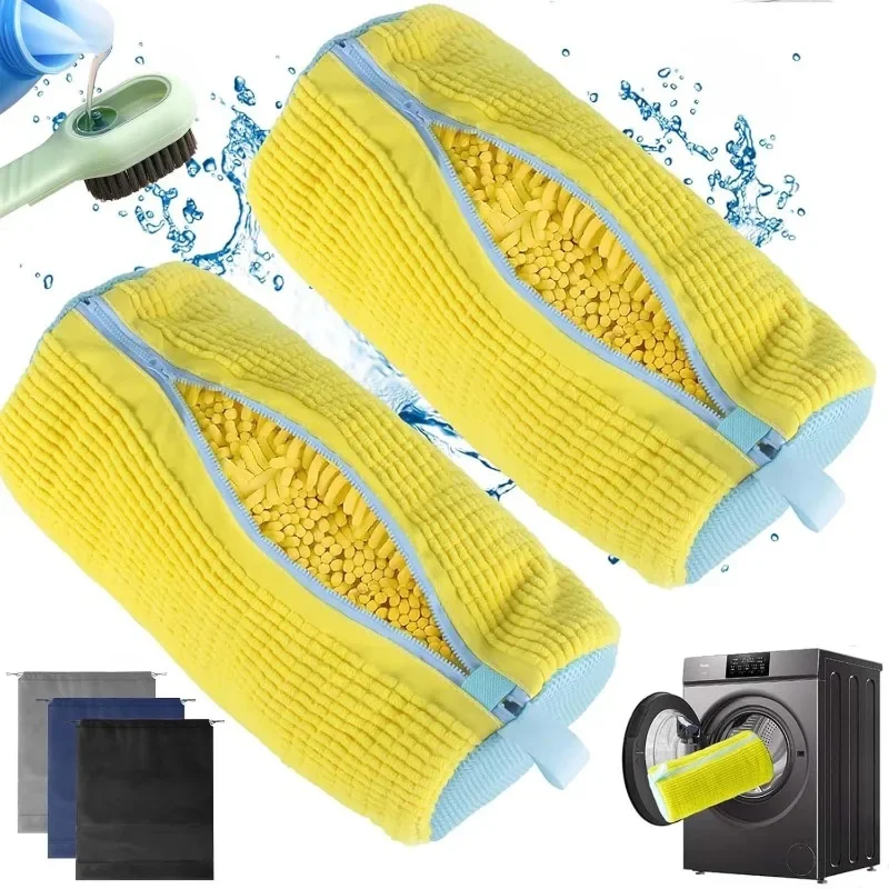 Shoe Cleaning Brush - 2/3 Buah Tas Mesin Cuci Sepatu