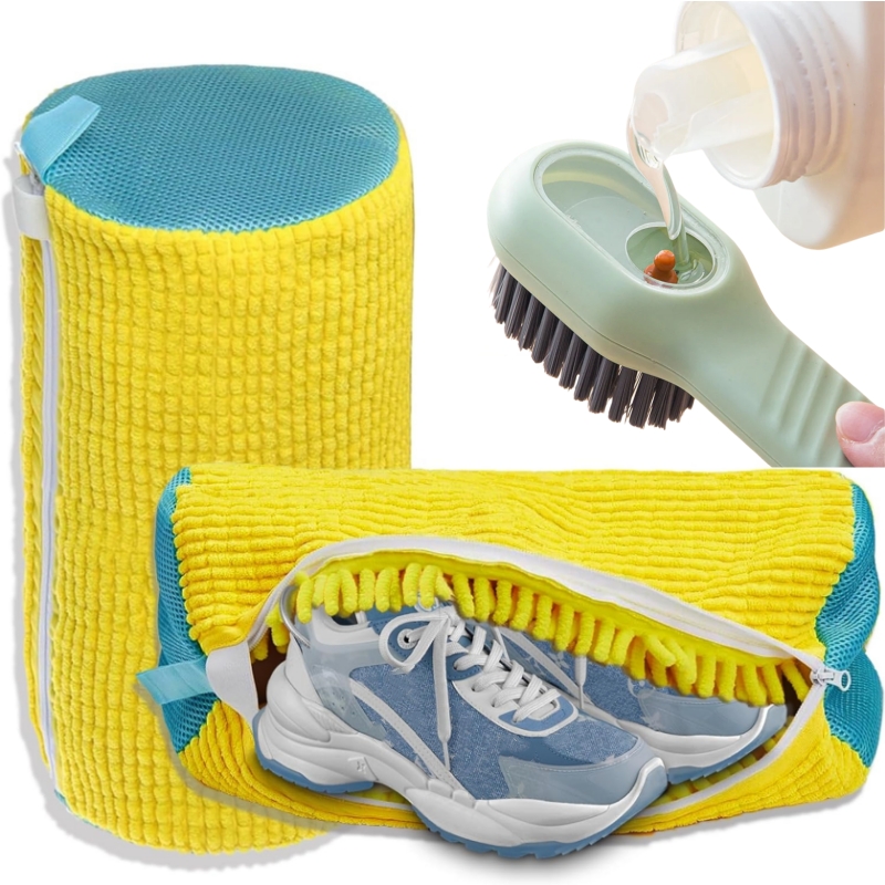 Shoe Cleaning Brush - 1/2/4PCS Tas Mesin Cuci Sepatu dengan