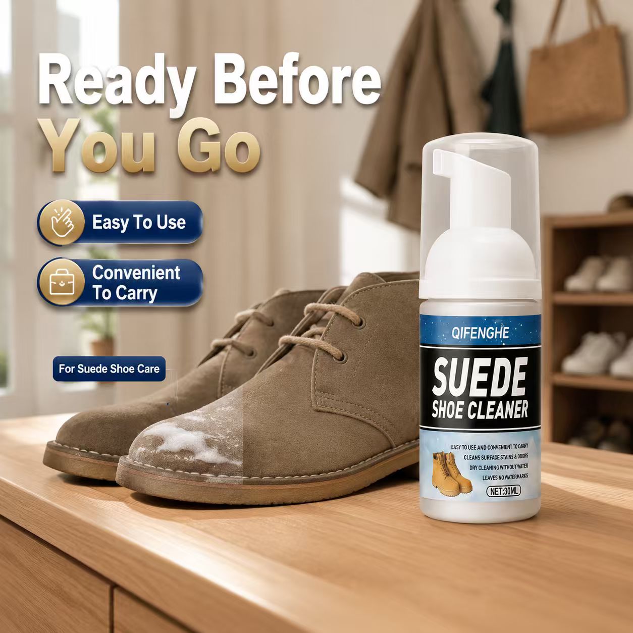 Busa Pembersih Sepatu Suede 30 - Sneaker Cleaner ulasan dan harga