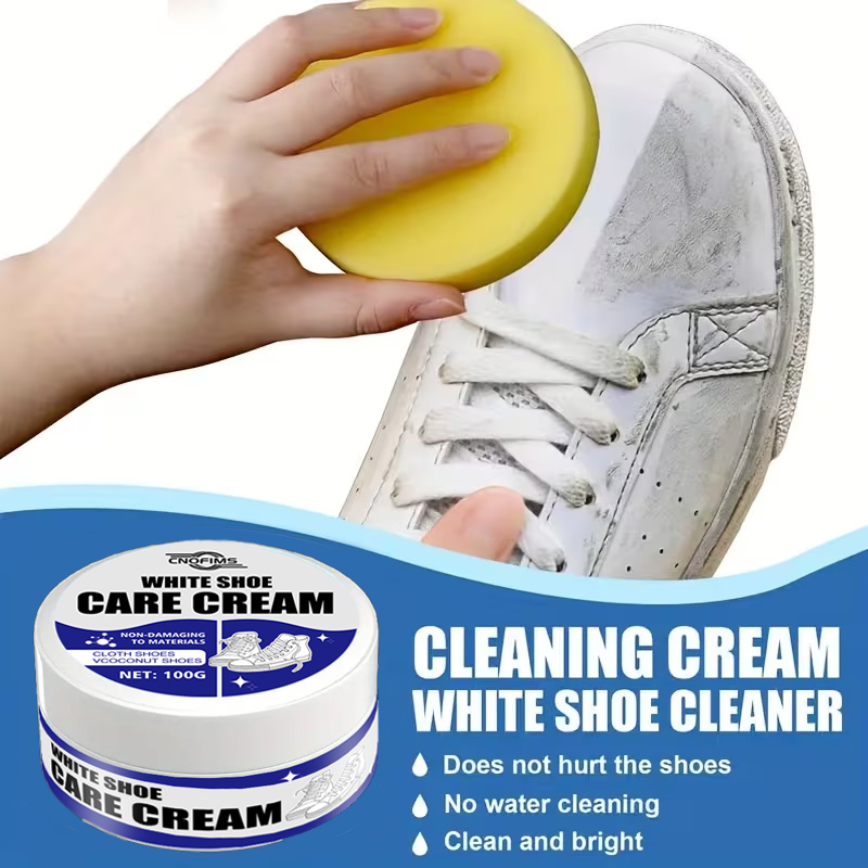 Krim Pembersih Sepatu Putih: P - Shoe Cleaner ulasan dan harga