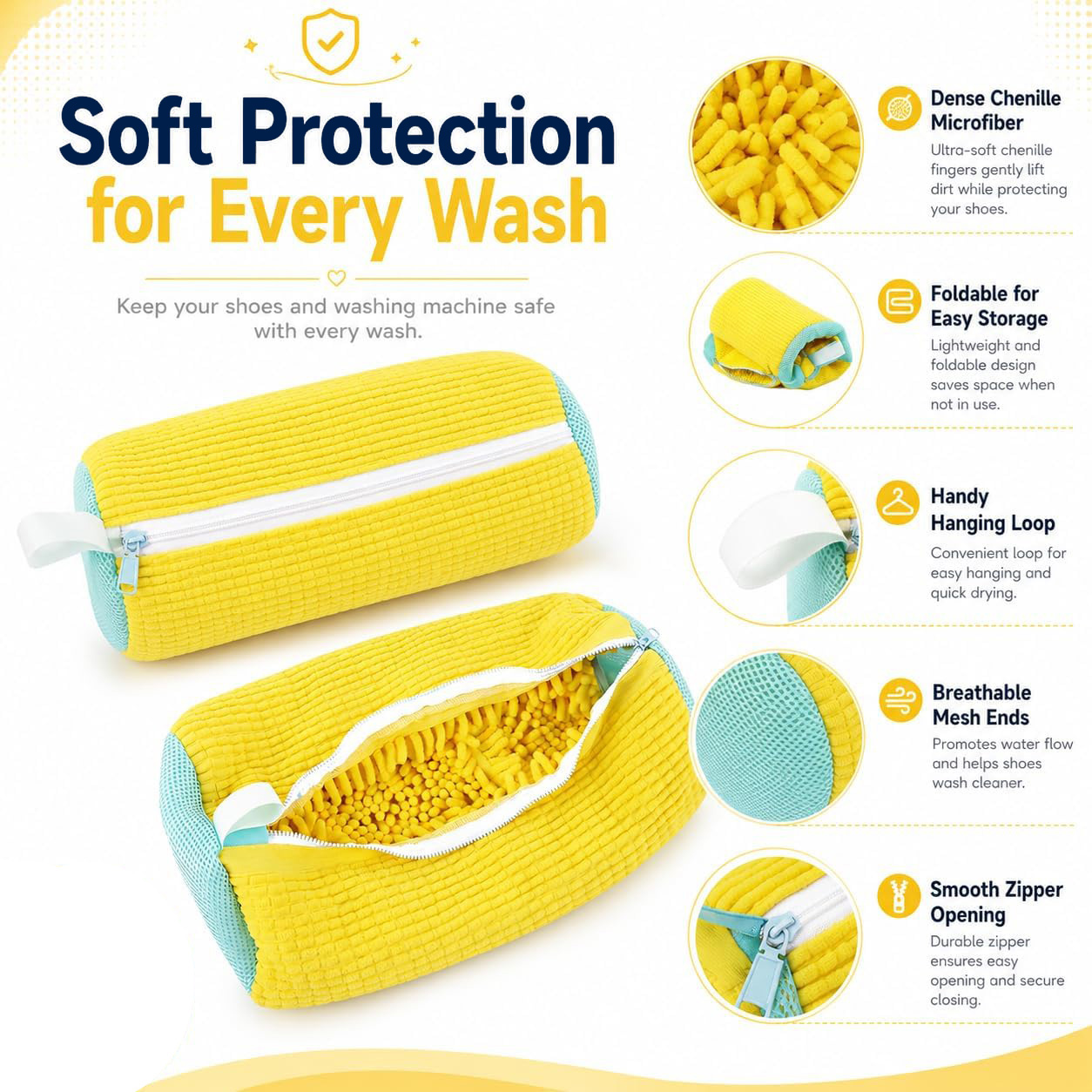 Kantong Cuci Sepatu, Kantong L - Shoe Cleaner ulasan dan harga