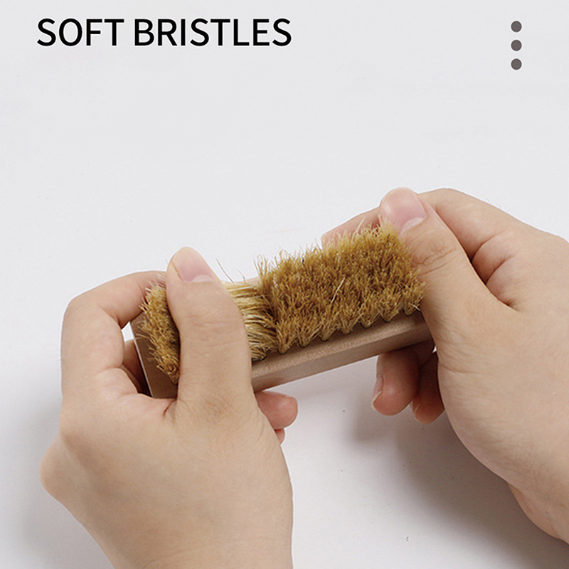 Berguna pegangan kayu sikat se - Shoe Cleaning Brush ulasan dan harga