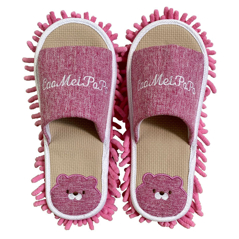 1 Pasang Sandal Pel Mikrofiber - Shoe Cleaner ulasan dan harga