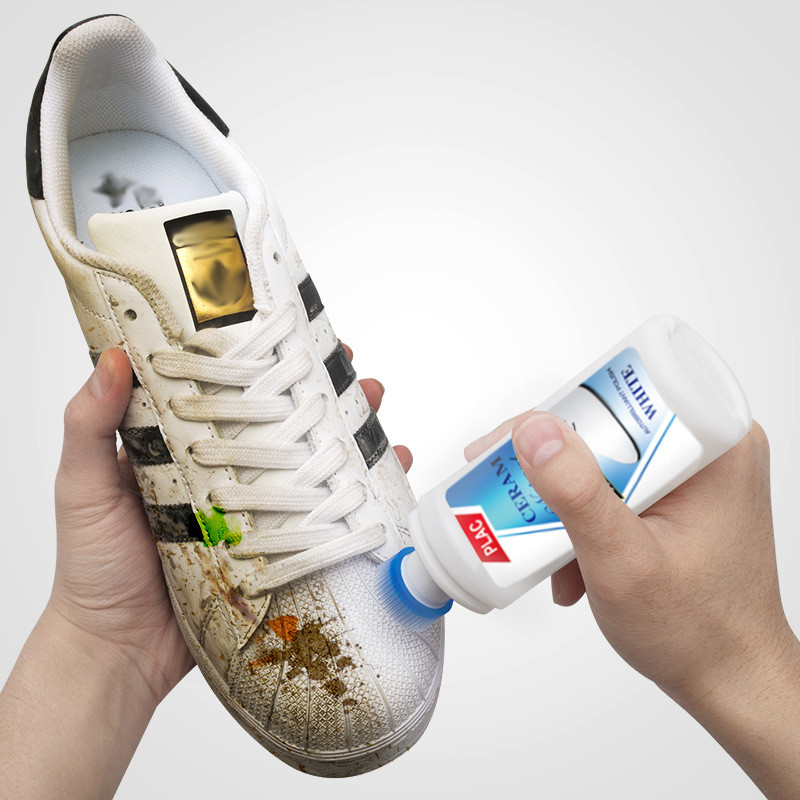 Iawesome pembersih sepatu puti - Leather Shoe Polish ulasan dan harga